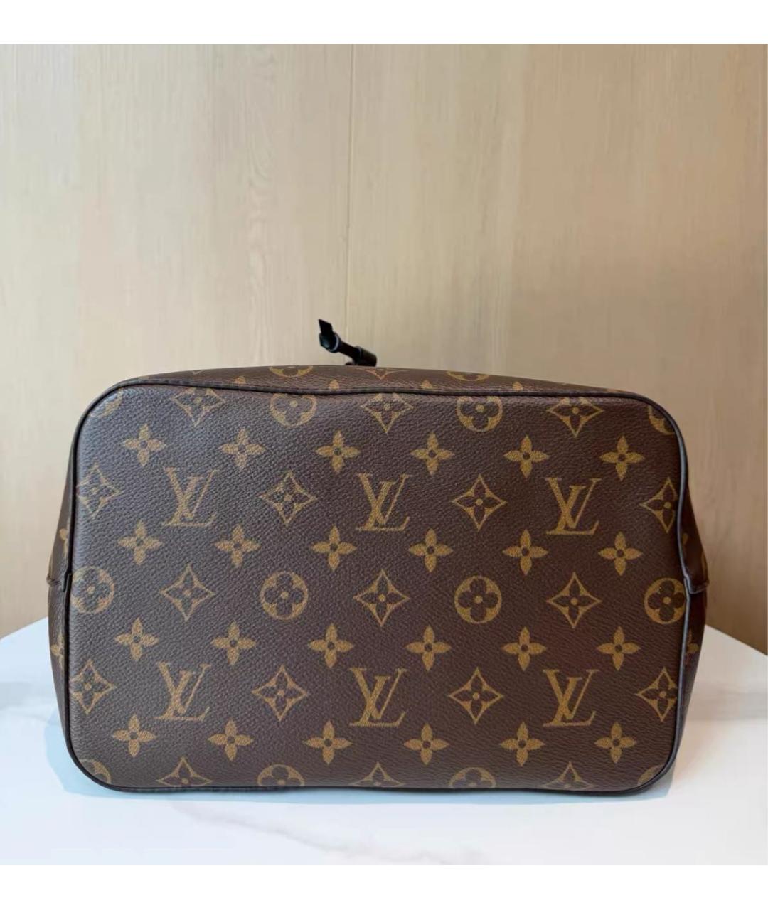 LOUIS VUITTON Коричневая сумка через плечо из канвы, фото 5
