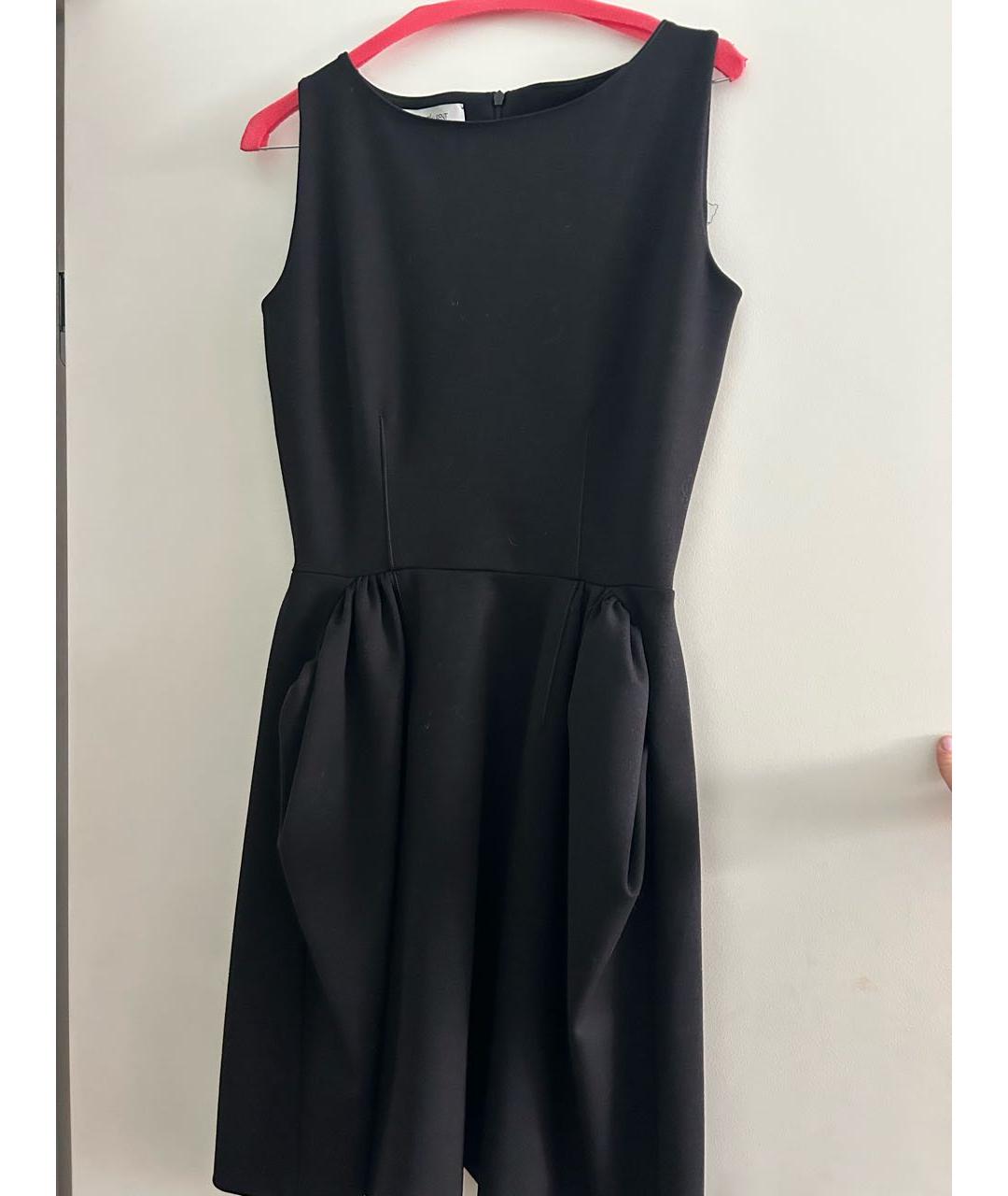 SAINT LAURENT Черное шерстяное вечернее платье, фото 5