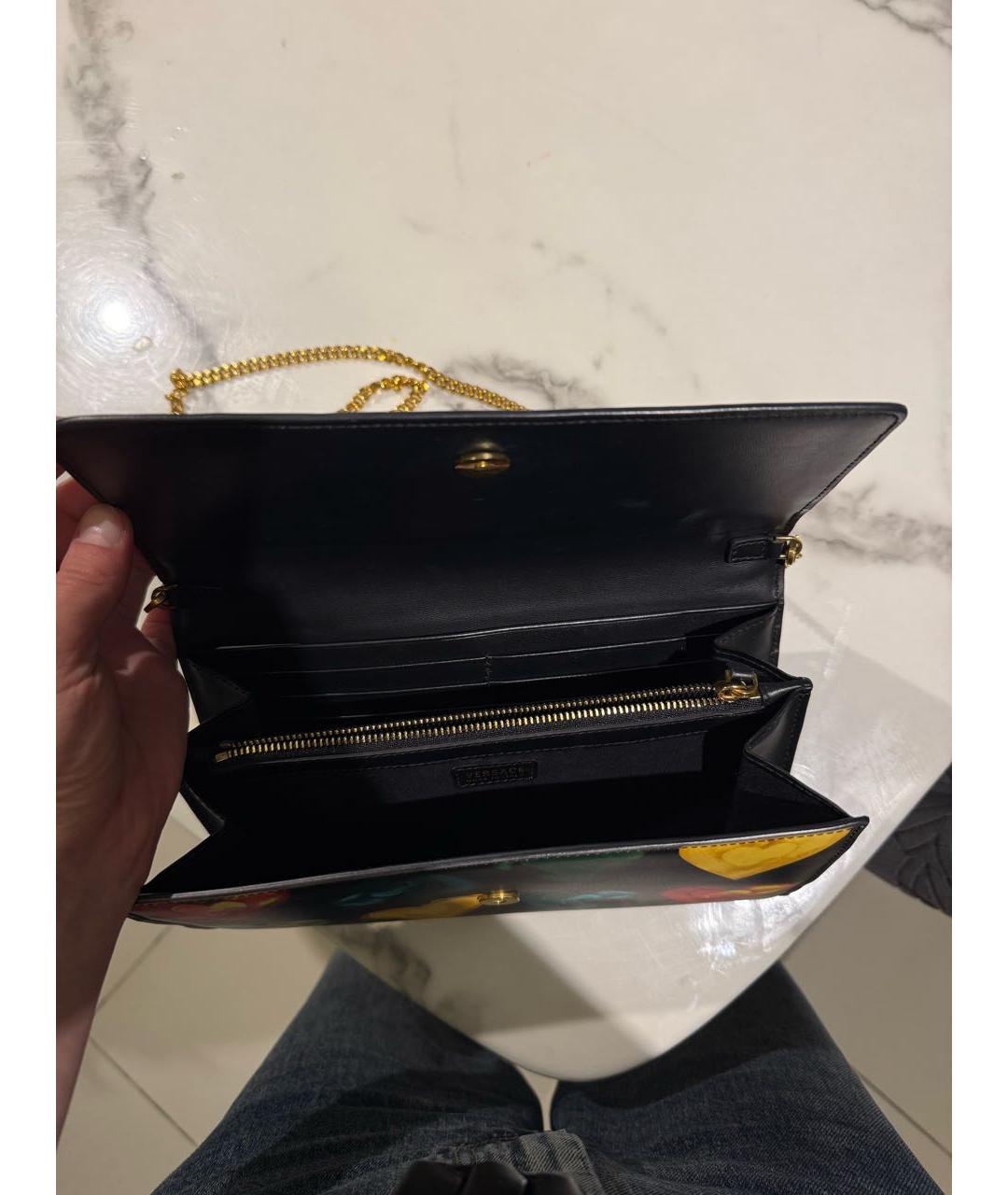 VERSACE Мульти кошелек из кожи аллигатора, фото 8