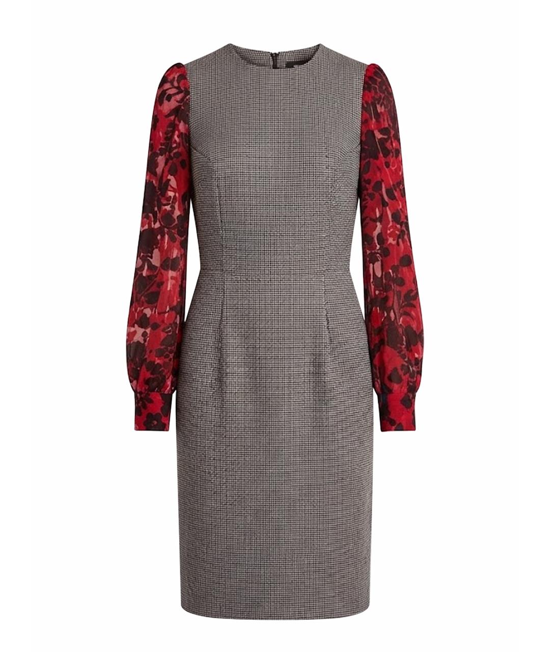 COMME DES GARÇONS Мульти шерстяное повседневное платье, фото 1