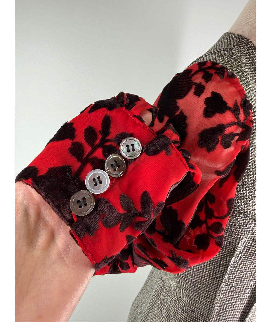 COMME DES GARÇONS Мульти шерстяное повседневное платье, фото 7
