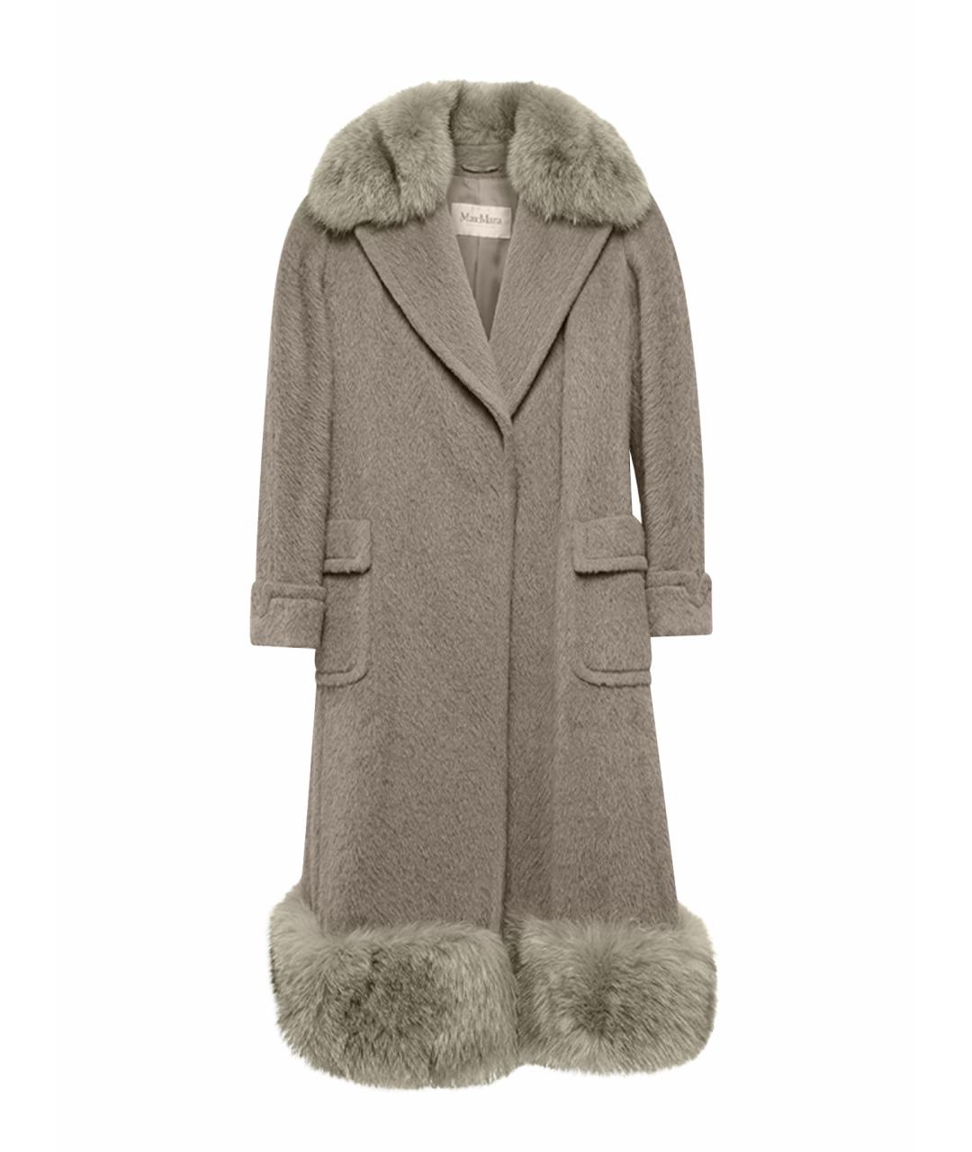 MAX MARA Бежевое пальто, фото 1