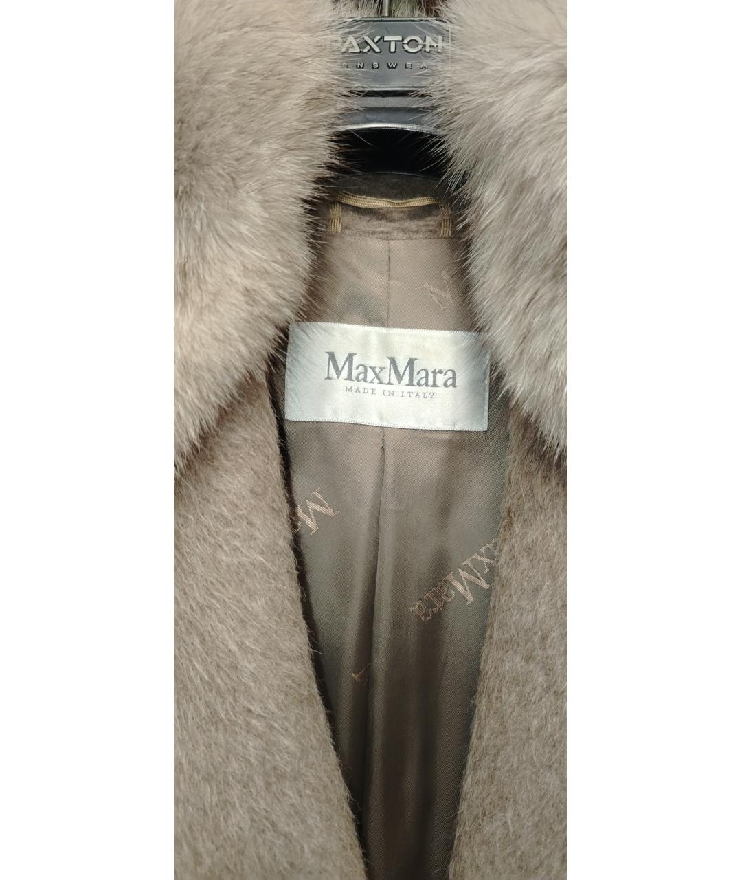 MAX MARA Бежевое пальто, фото 3