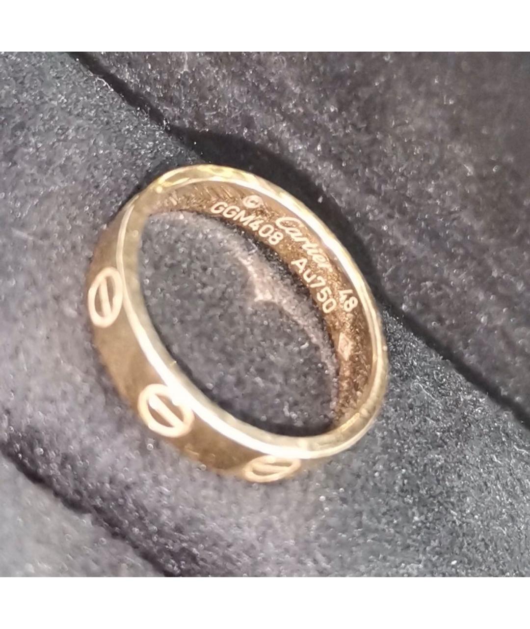 CARTIER Золотое кольцо из желтого золота, фото 6