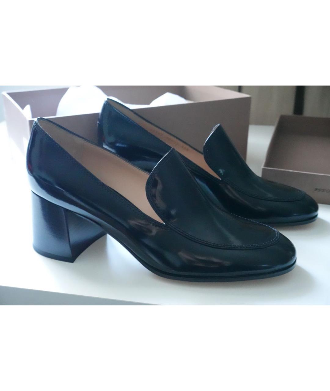 GIANVITO ROSSI Черные туфли из лакированной кожи, фото 6