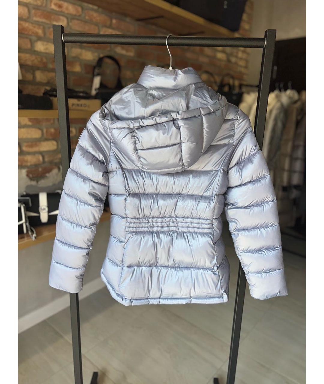CALVIN KLEIN Голубая полиэстеровая куртка, фото 2