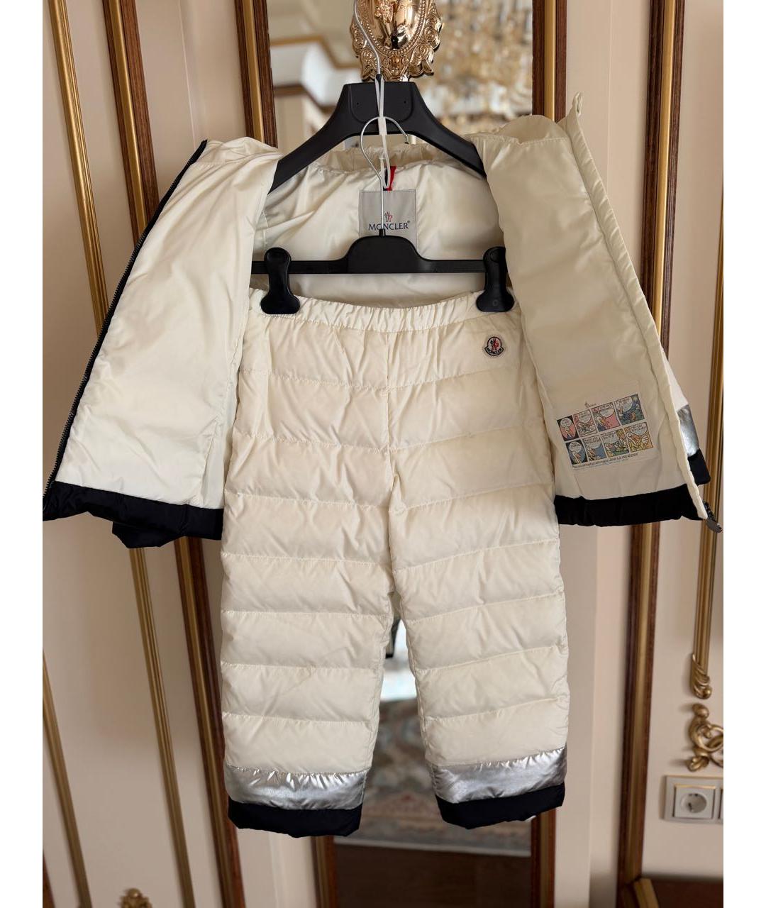 MONCLER Белый комплект, фото 2