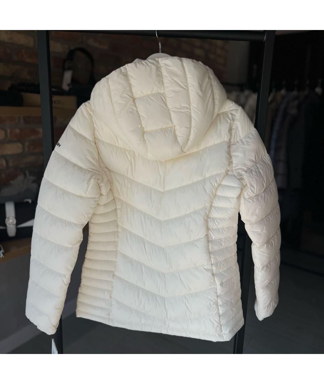 DKNY Белая нейлоновая куртка, фото 2