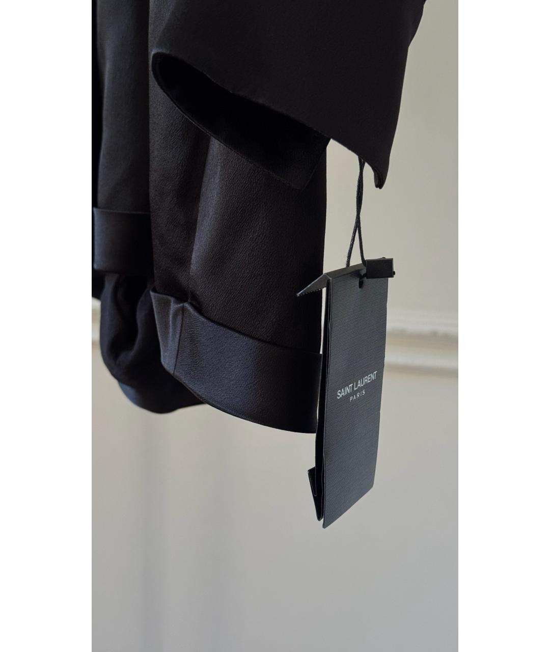 SAINT LAURENT Черное вечернее платье, фото 4
