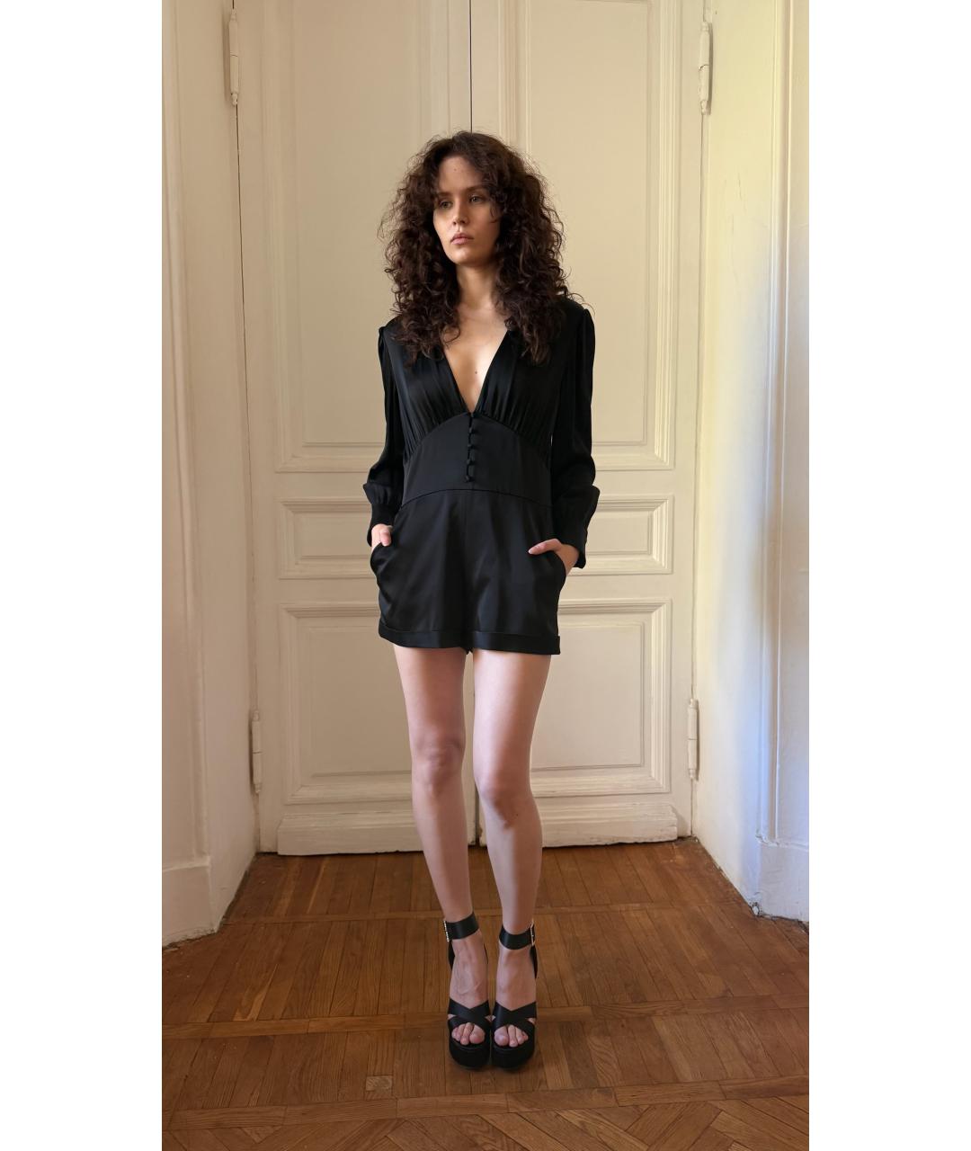SAINT LAURENT Черное вечернее платье, фото 7