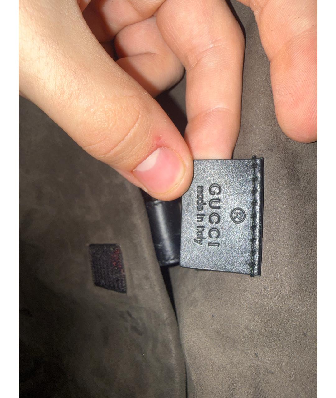 GUCCI Мульти рюкзак из канвы, фото 6