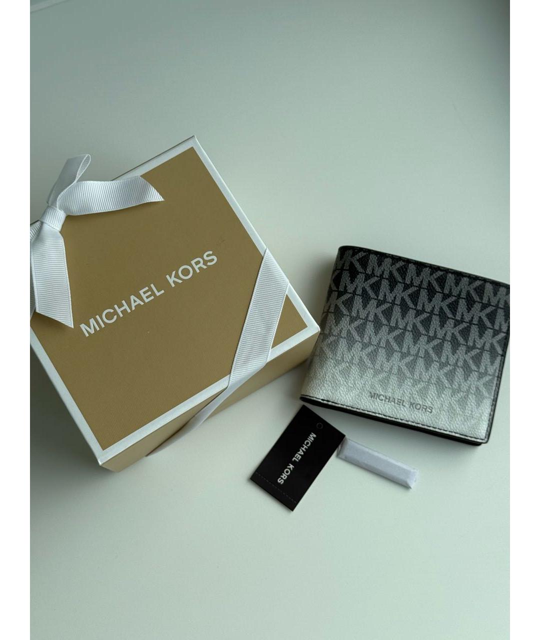 MICHAEL KORS Серый кошелек, фото 5