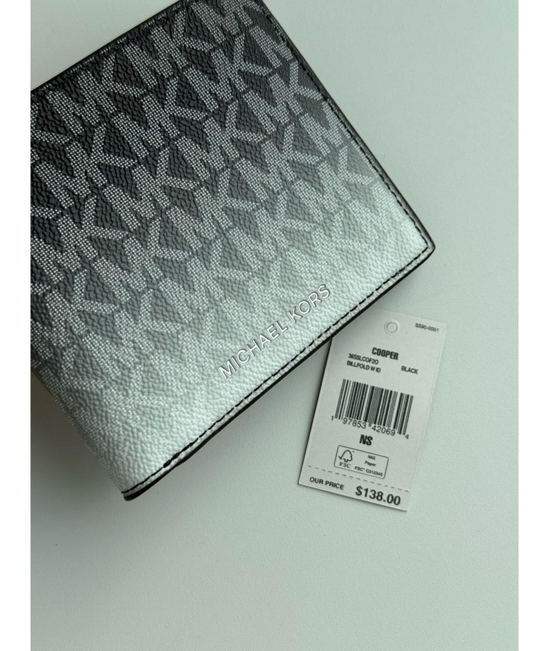 MICHAEL KORS Серый кошелек, фото 7
