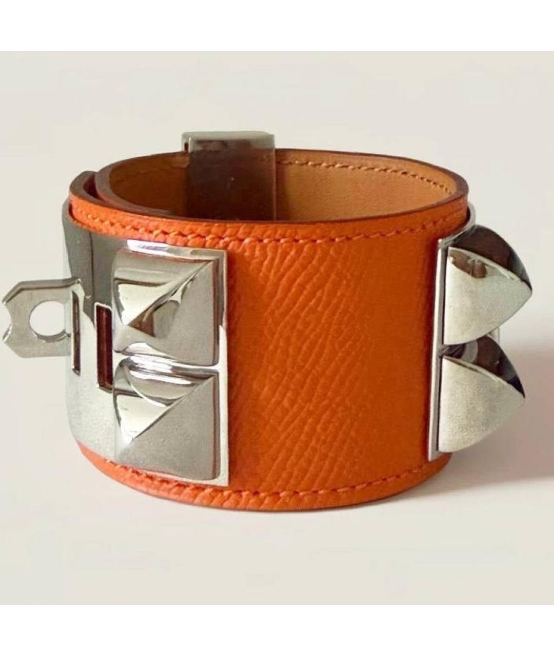 HERMES Кожаный браслет, фото 6