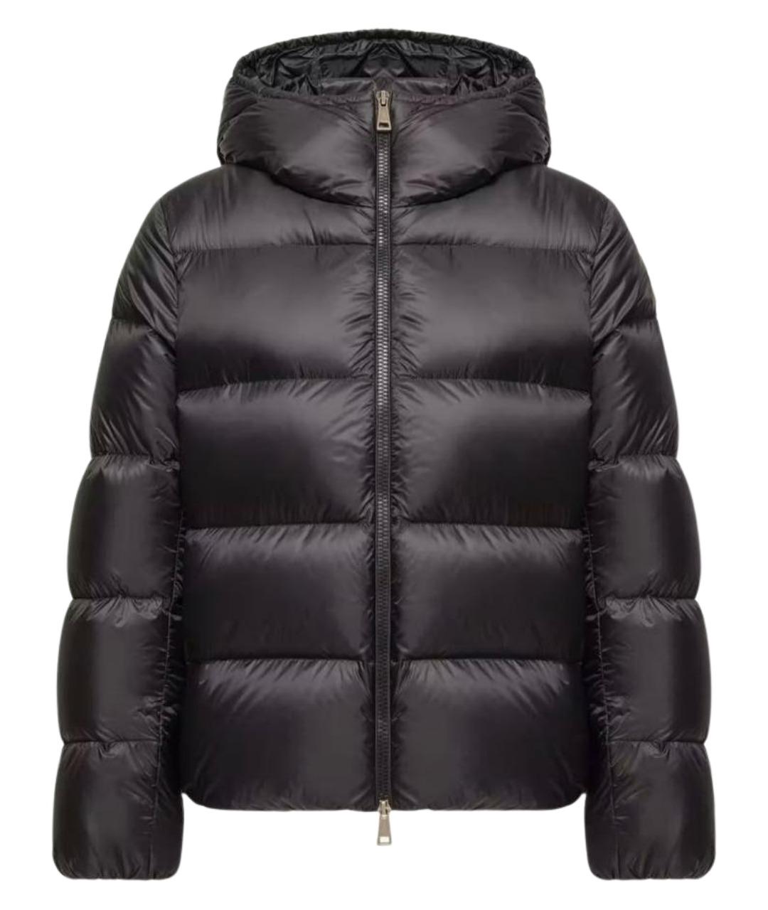 MONCLER Черный пуховик, фото 1
