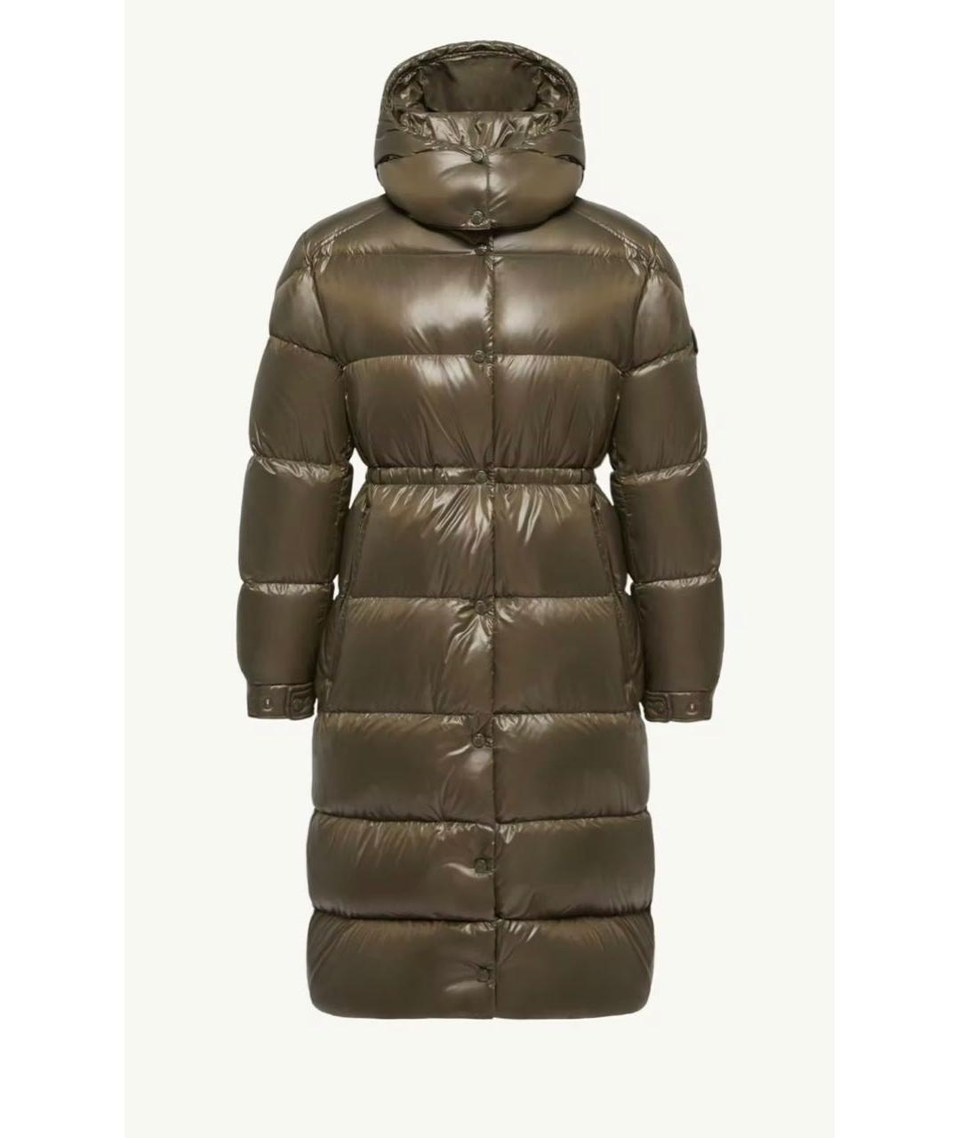 MONCLER Хаки пуховик, фото 6