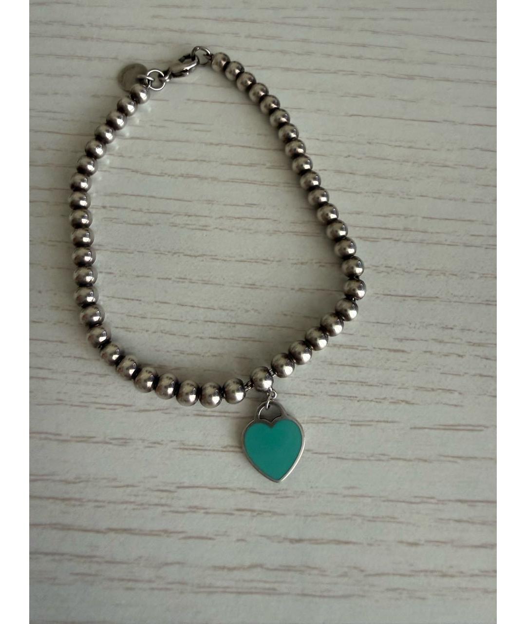 TIFFANY&CO Серебряный серебряный браслет, фото 4
