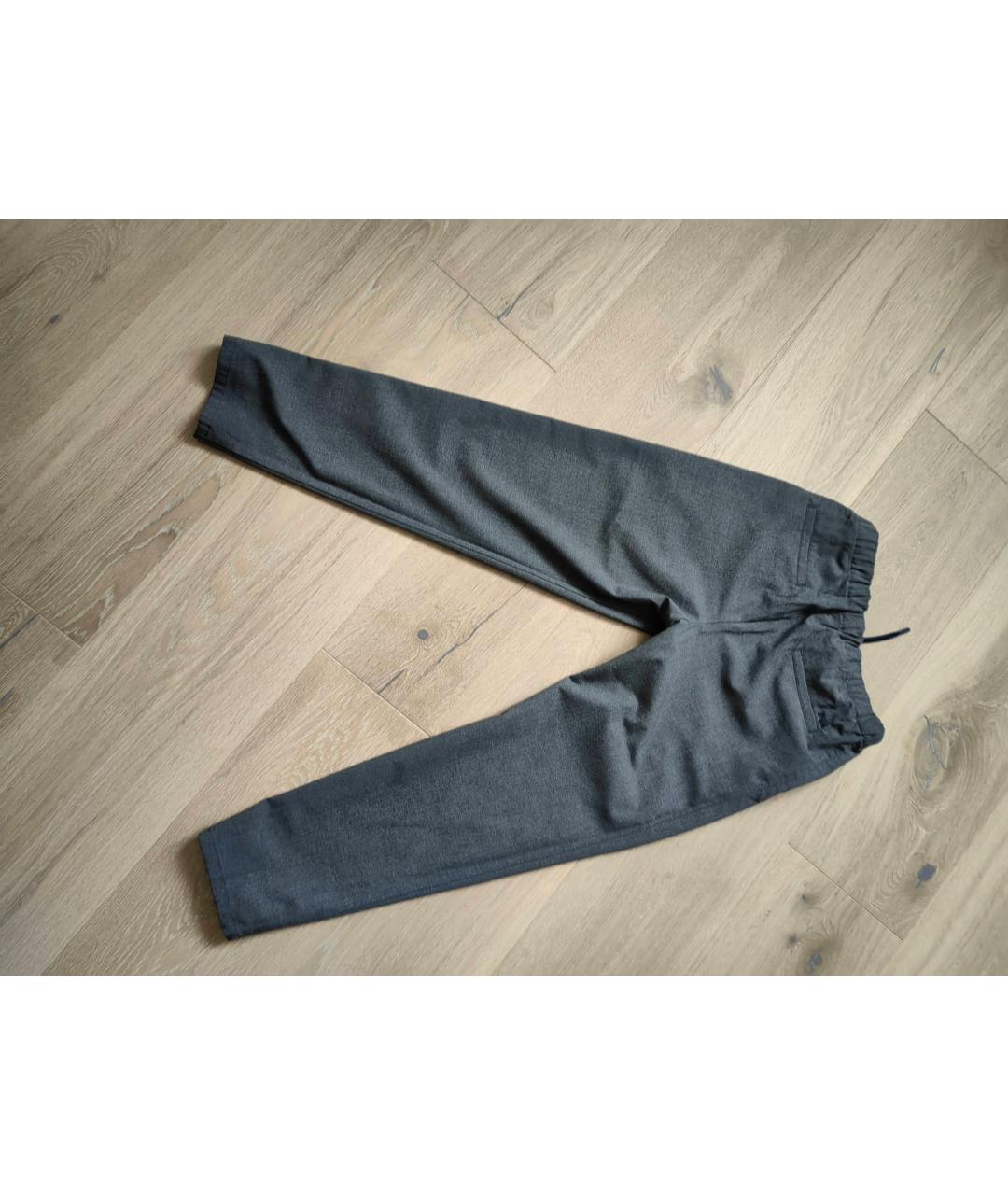 EMPORIO ARMANI Серые вискозные брюки и шорты, фото 2