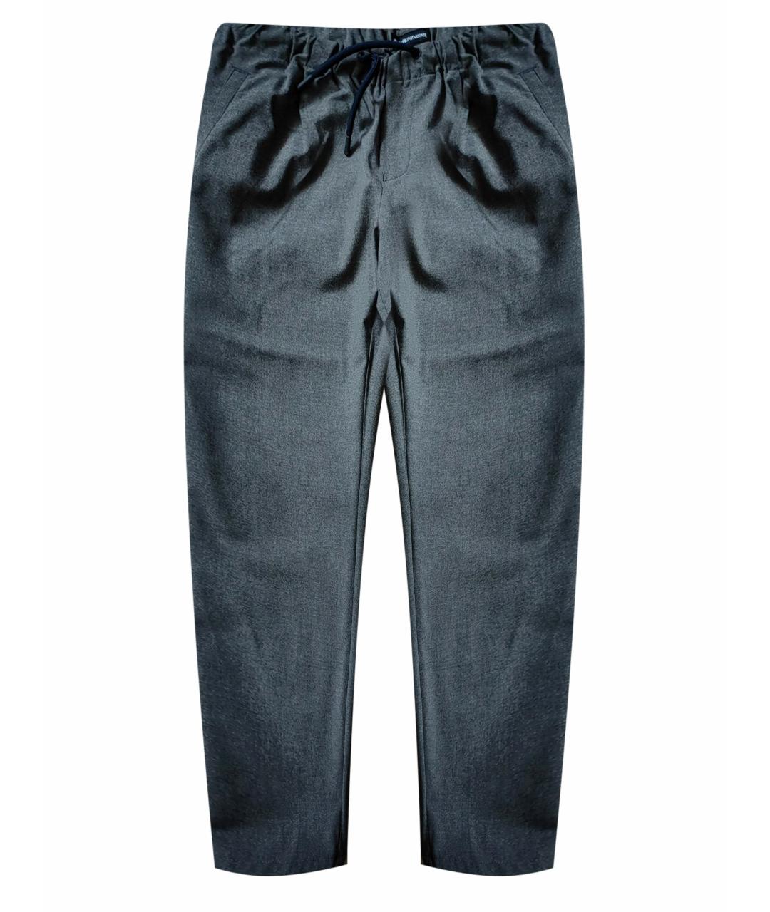 EMPORIO ARMANI Серые вискозные брюки и шорты, фото 1