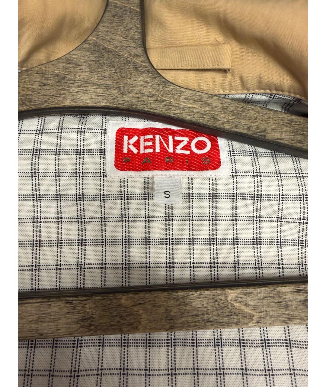 KENZO Бежевая куртка, фото 3