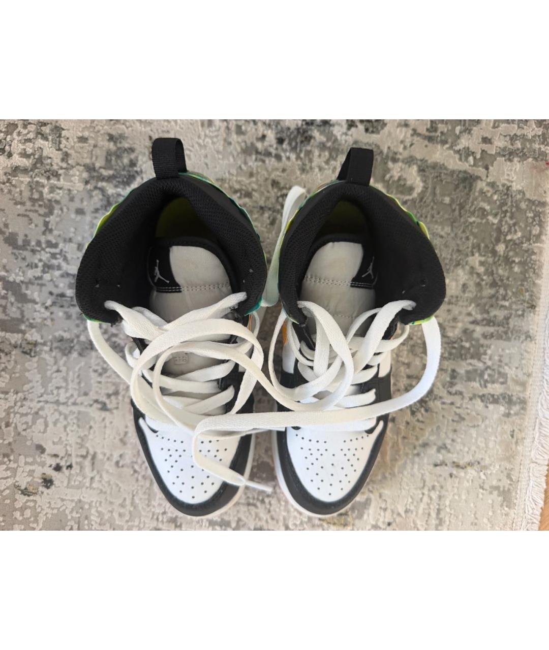 NIKE Мульти кожаные кеды, фото 3