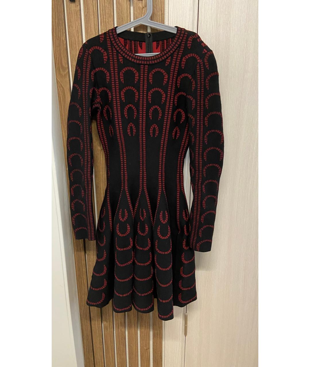 ALAIA Черное шерстяное вечернее платье, фото 9