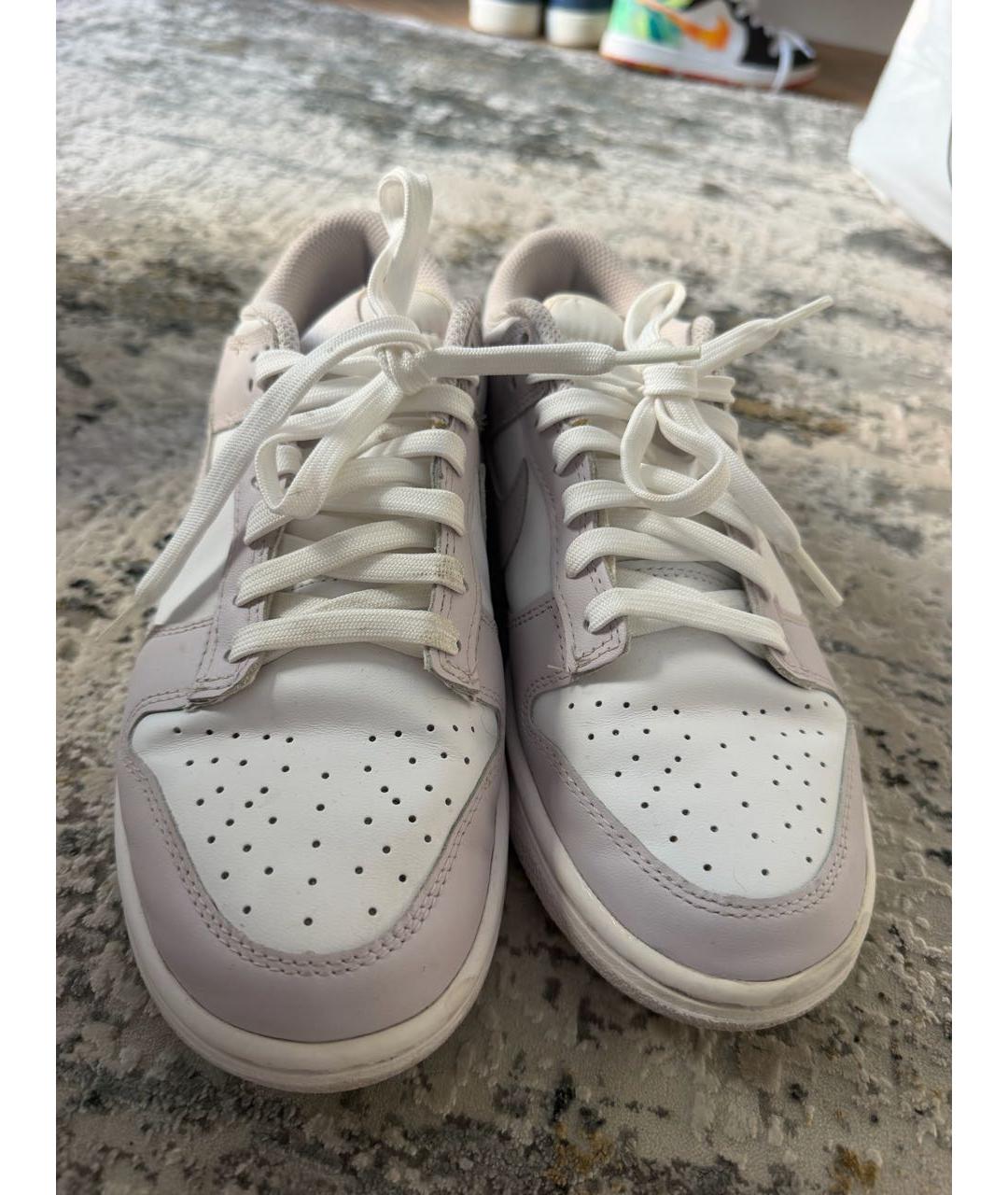 NIKE Белые кожаные кеды, фото 2