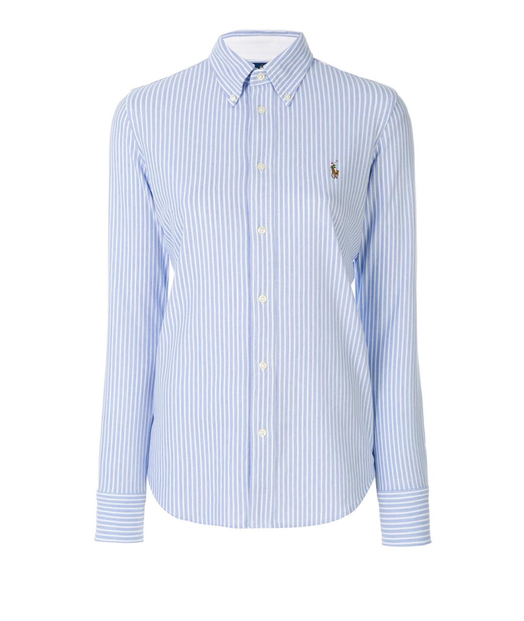 POLO RALPH LAUREN Голубая хлопковая рубашка, фото 1