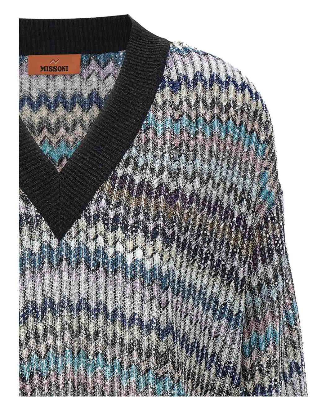 MISSONI Мульти вискозный джемпер / свитер, фото 3