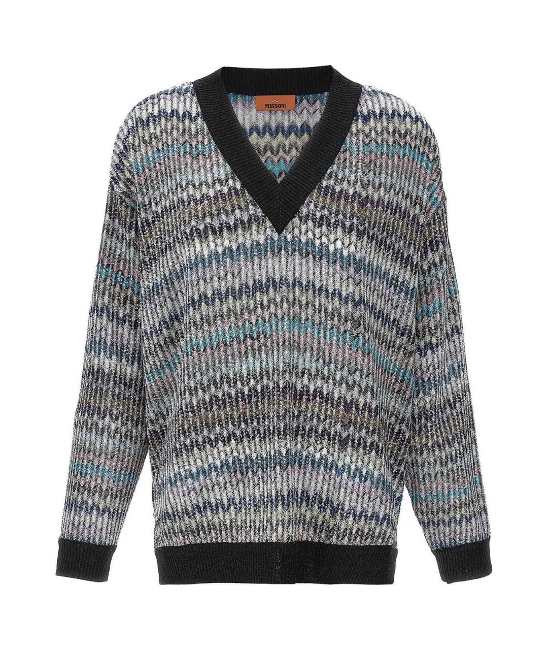 MISSONI Мульти вискозный джемпер / свитер, фото 1