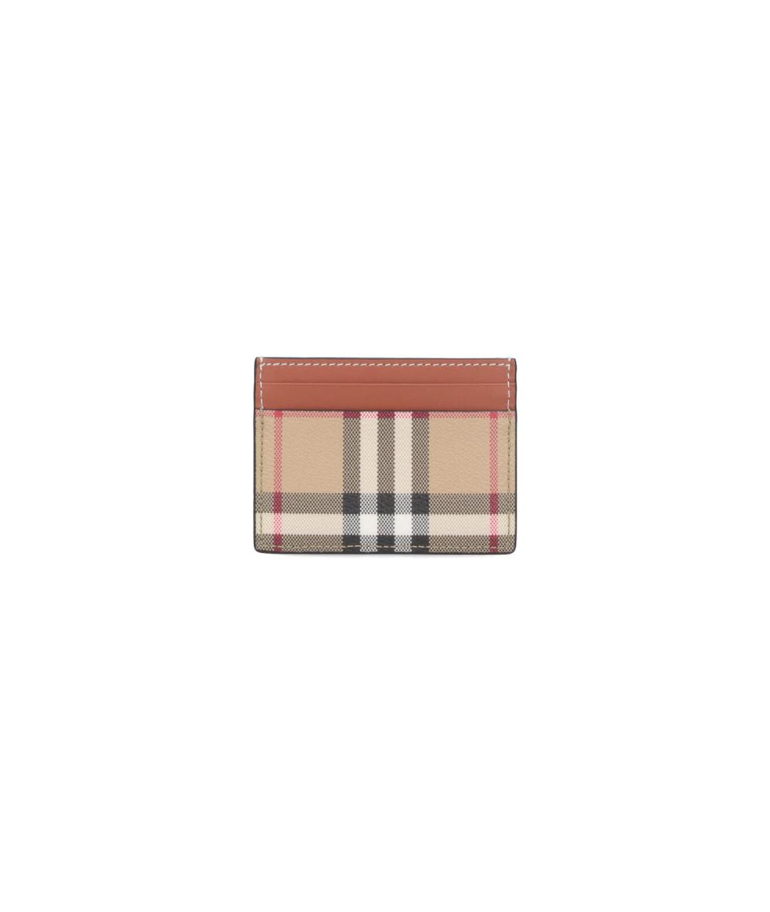 BURBERRY Бежевый кардхолдер, фото 2