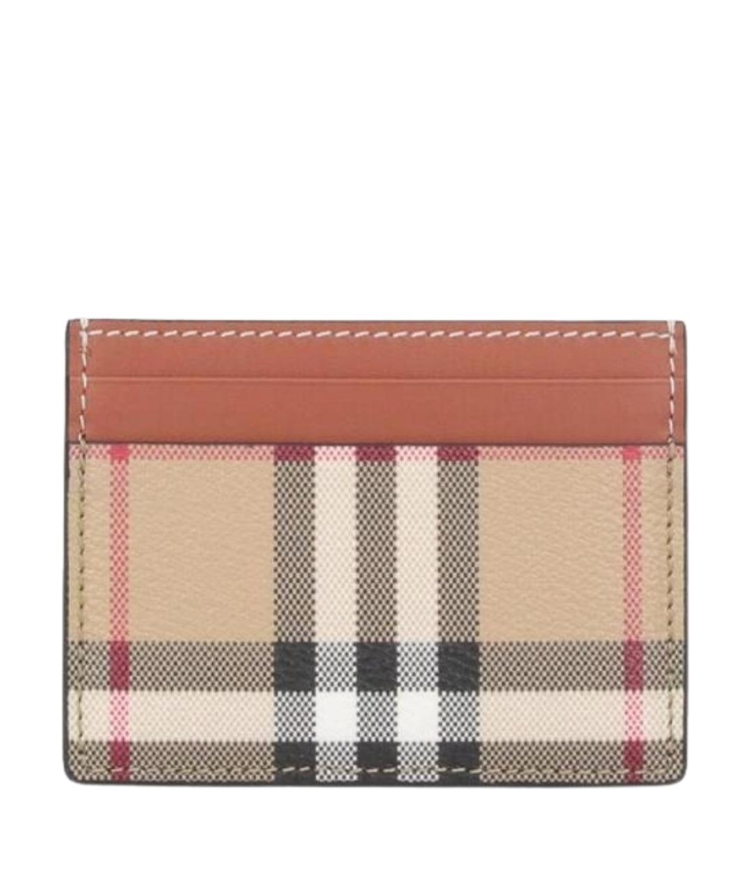 BURBERRY Бежевый кардхолдер, фото 1