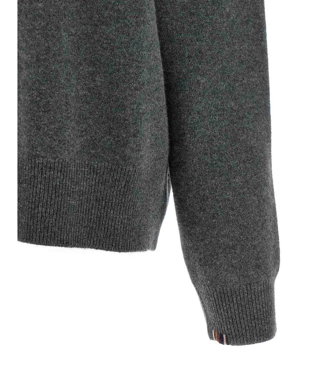 EXTREME CASHMERE Серый кашемировый джемпер / свитер, фото 4