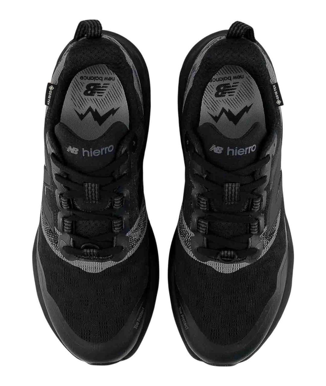 NEW BALANCE Черные синтетические низкие кроссовки / кеды, фото 4