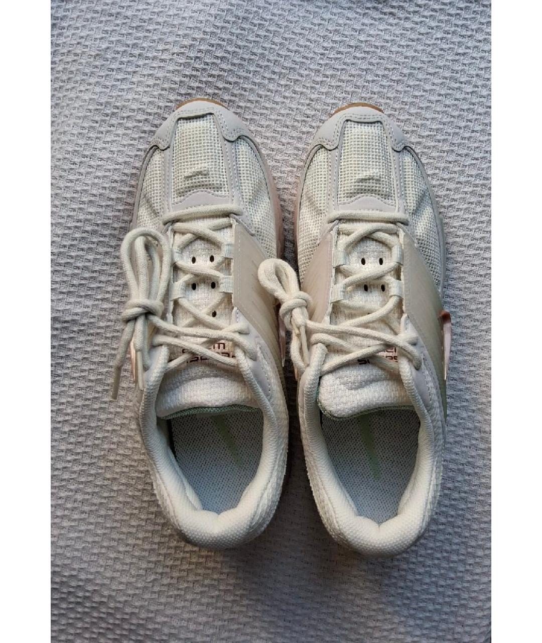 NIKE Белые текстильные кроссовки, фото 3