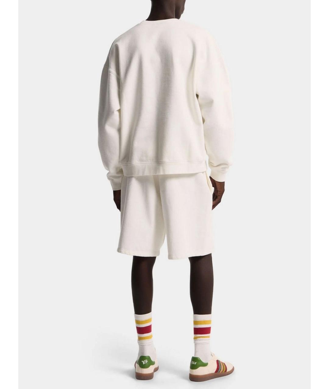 DSQUARED2 Белые хлопковые шорты, фото 4
