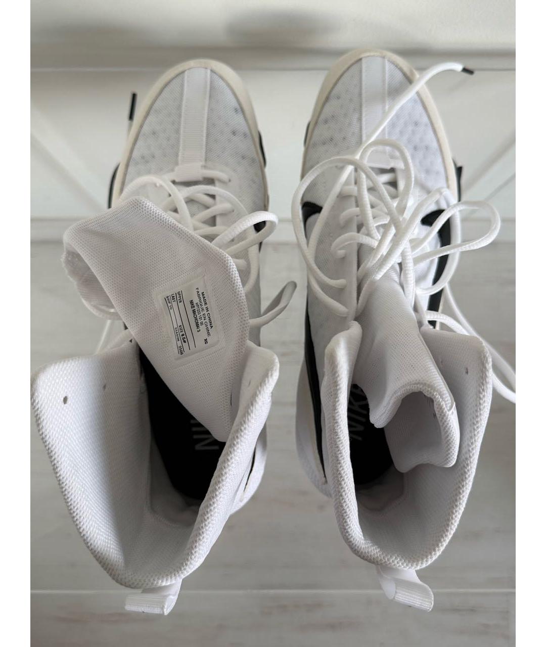 NIKE Белые высокие кроссовки / кеды, фото 3