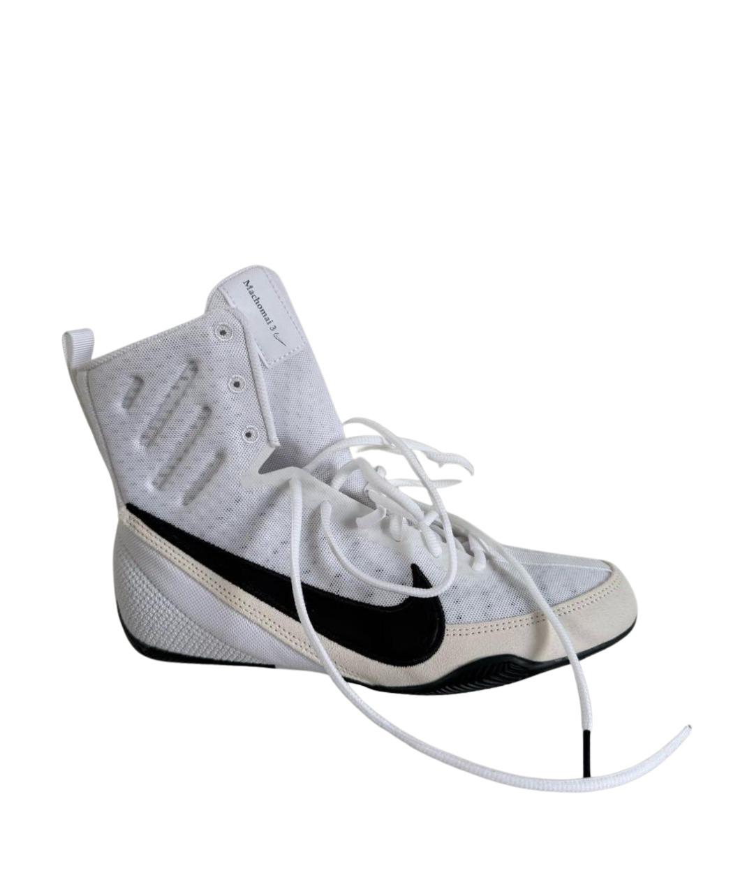 NIKE Белые высокие кроссовки / кеды, фото 1