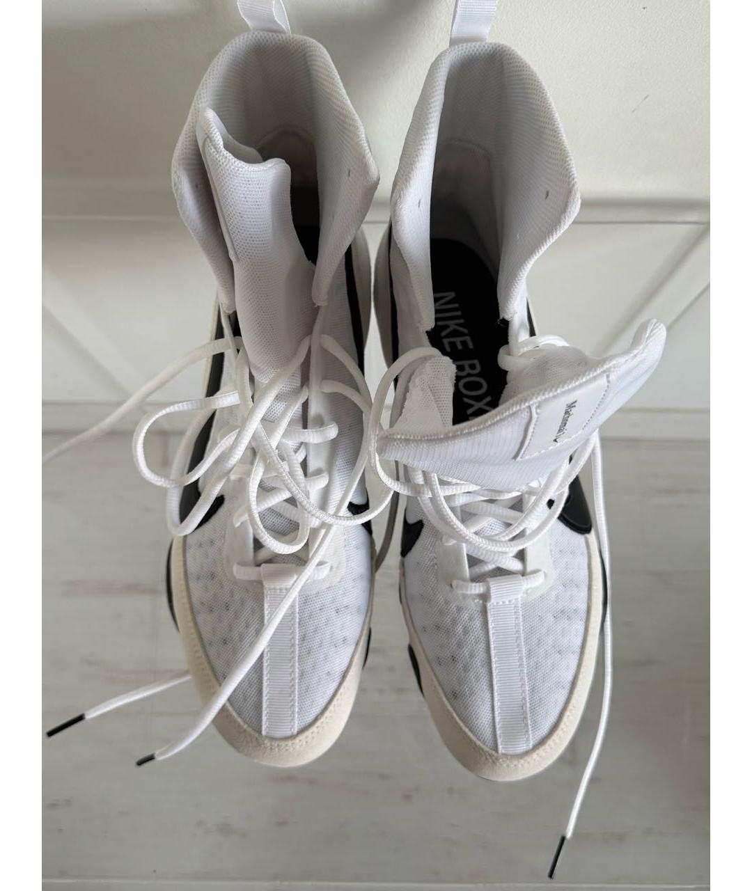 NIKE Белые высокие кроссовки / кеды, фото 2