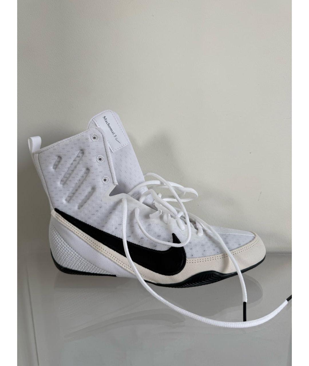 NIKE Белые высокие кроссовки / кеды, фото 5