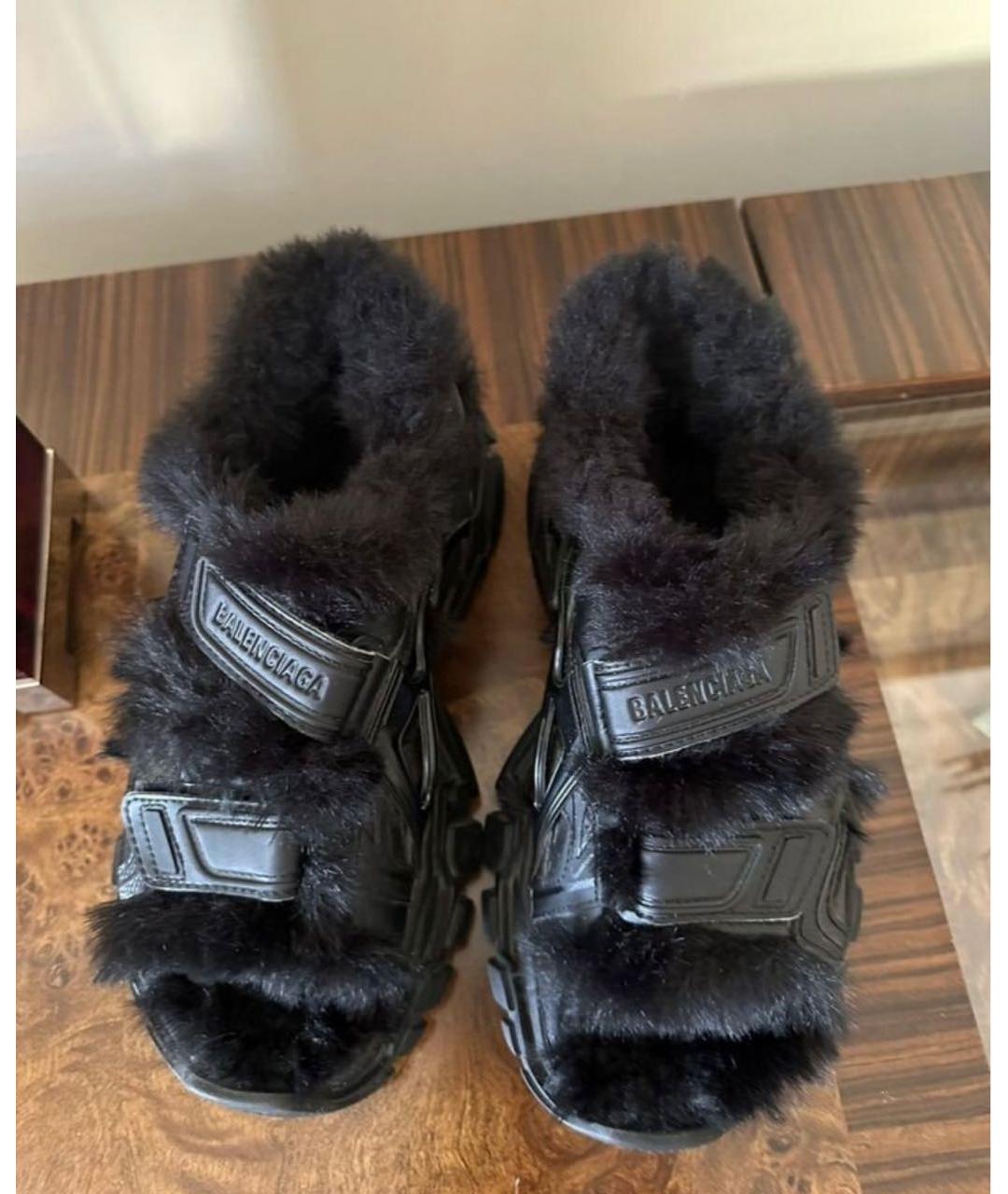 BALENCIAGA Черные кроссовки, фото 2