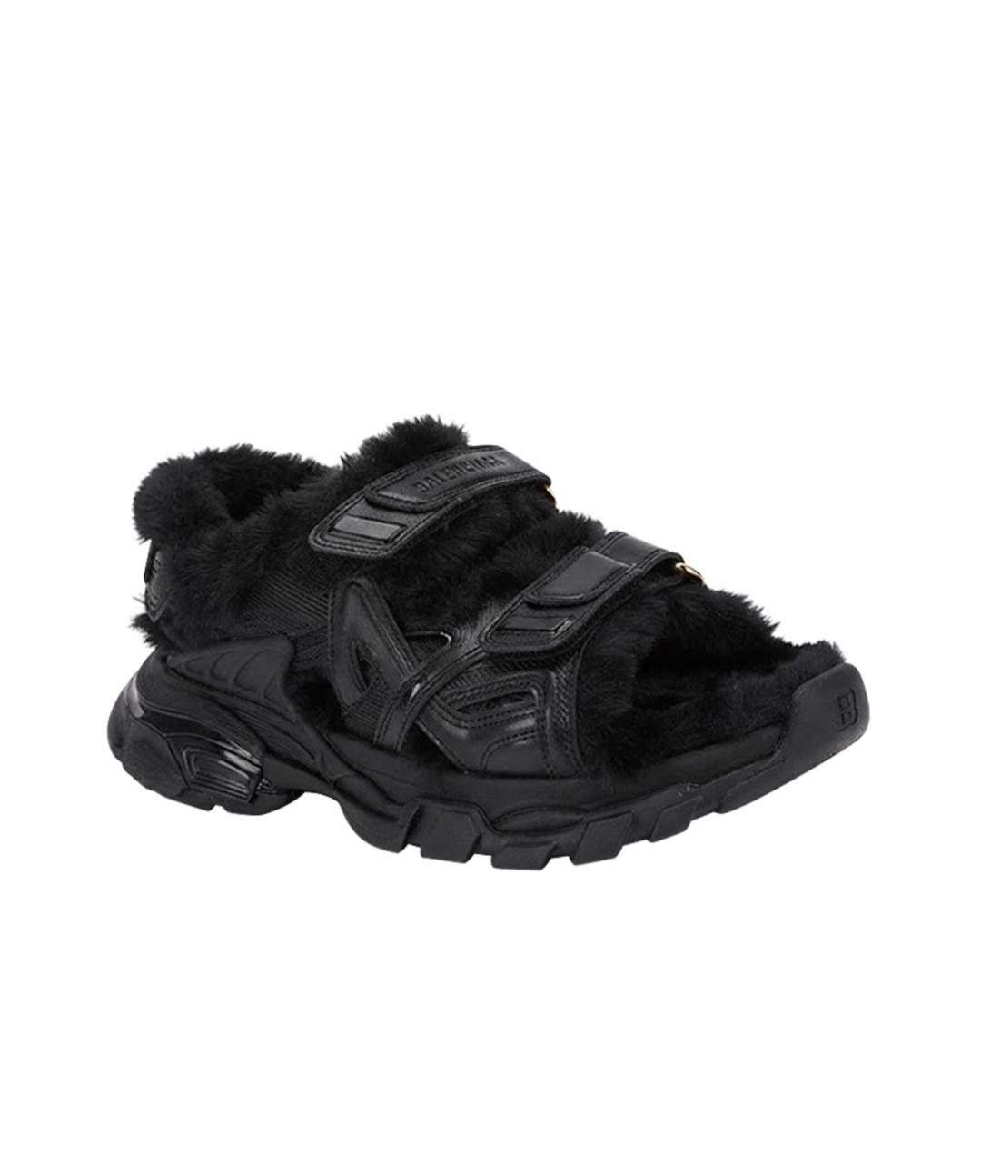 BALENCIAGA Черные кроссовки, фото 6