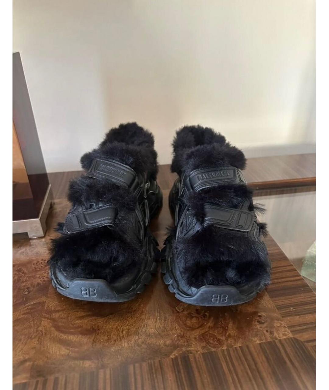 BALENCIAGA Черные кроссовки, фото 5
