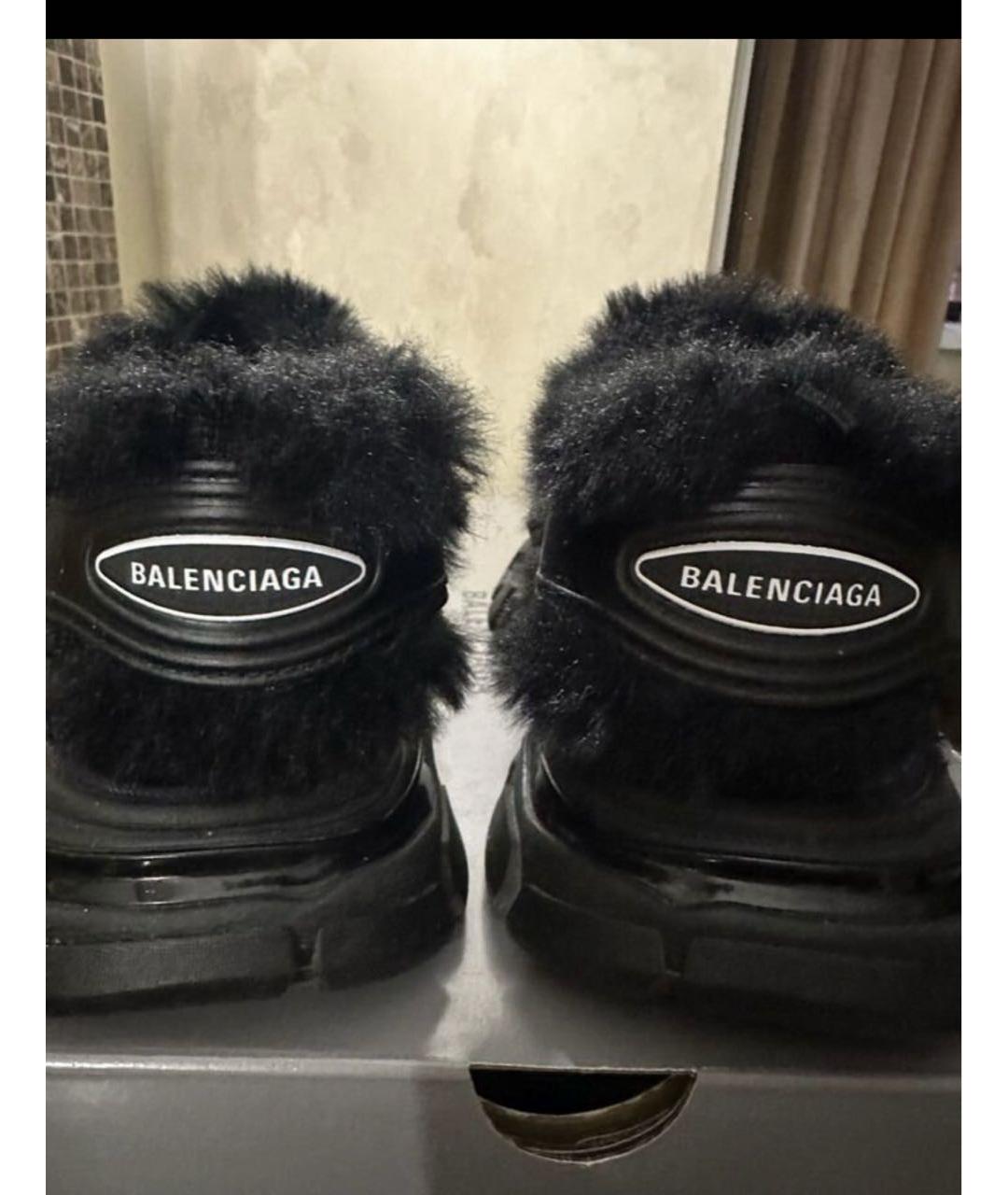 BALENCIAGA Черные кроссовки, фото 4