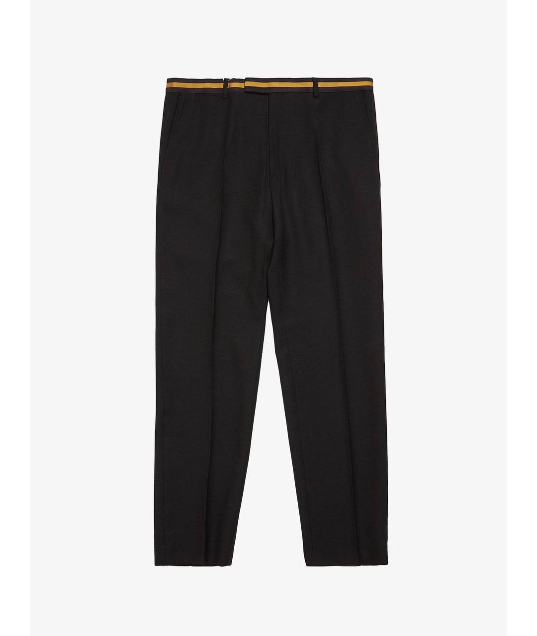 DRIES VAN NOTEN Черные классические брюки, фото 2