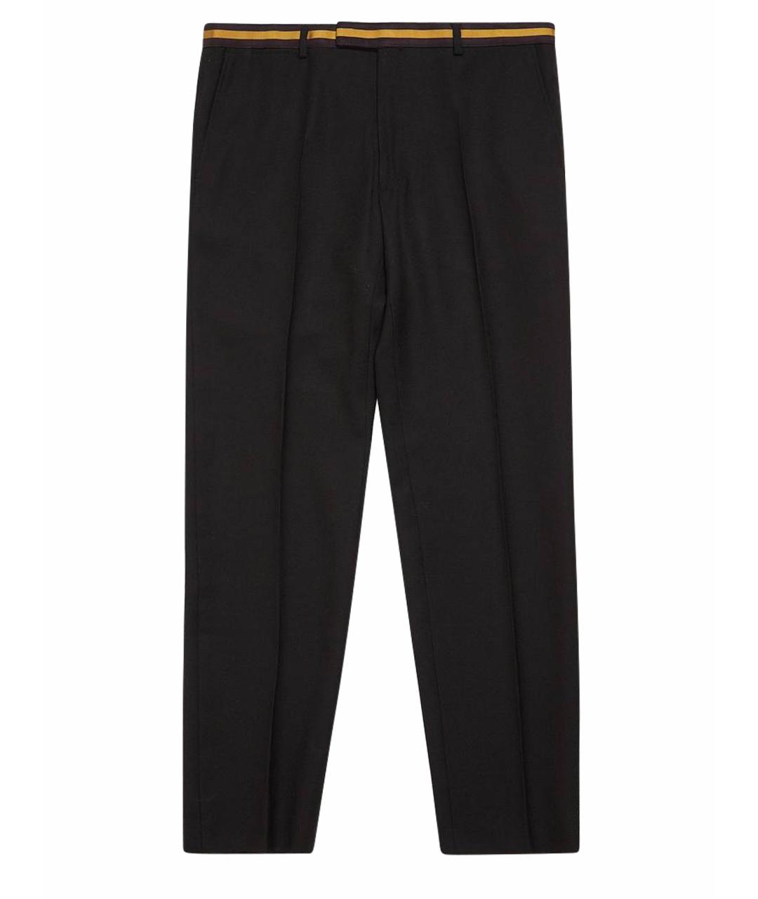 DRIES VAN NOTEN Черные классические брюки, фото 1