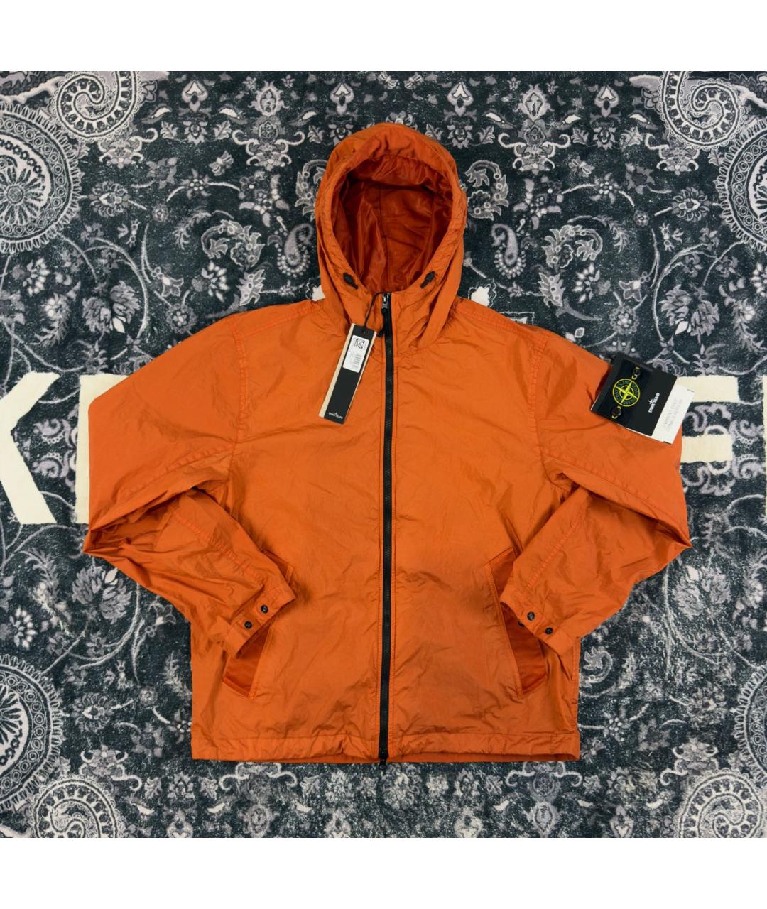 STONE ISLAND Оранжевая куртка, фото 6