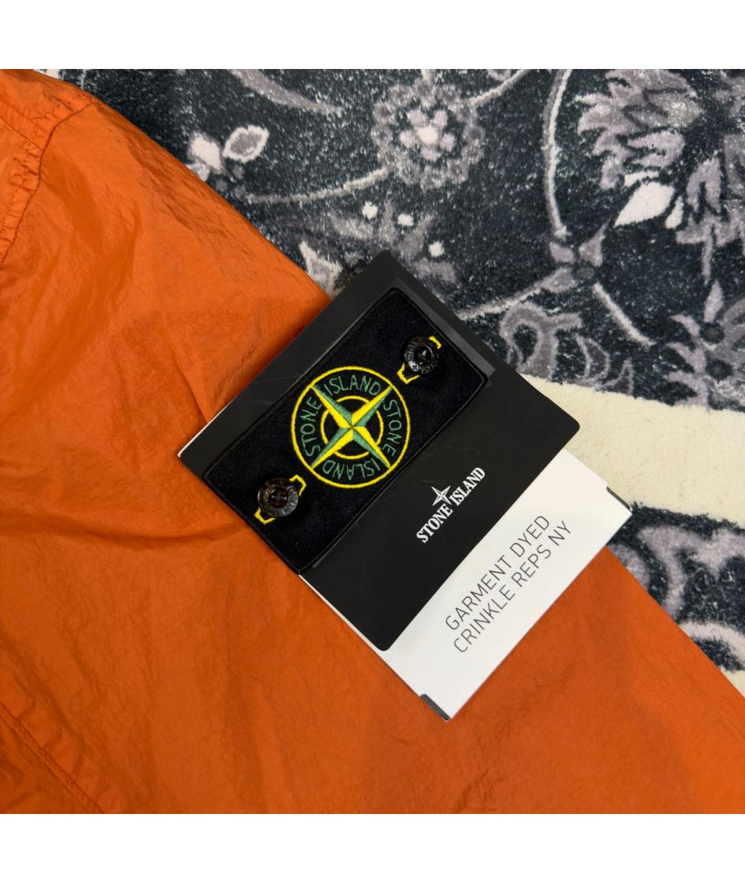 STONE ISLAND Оранжевая куртка, фото 3