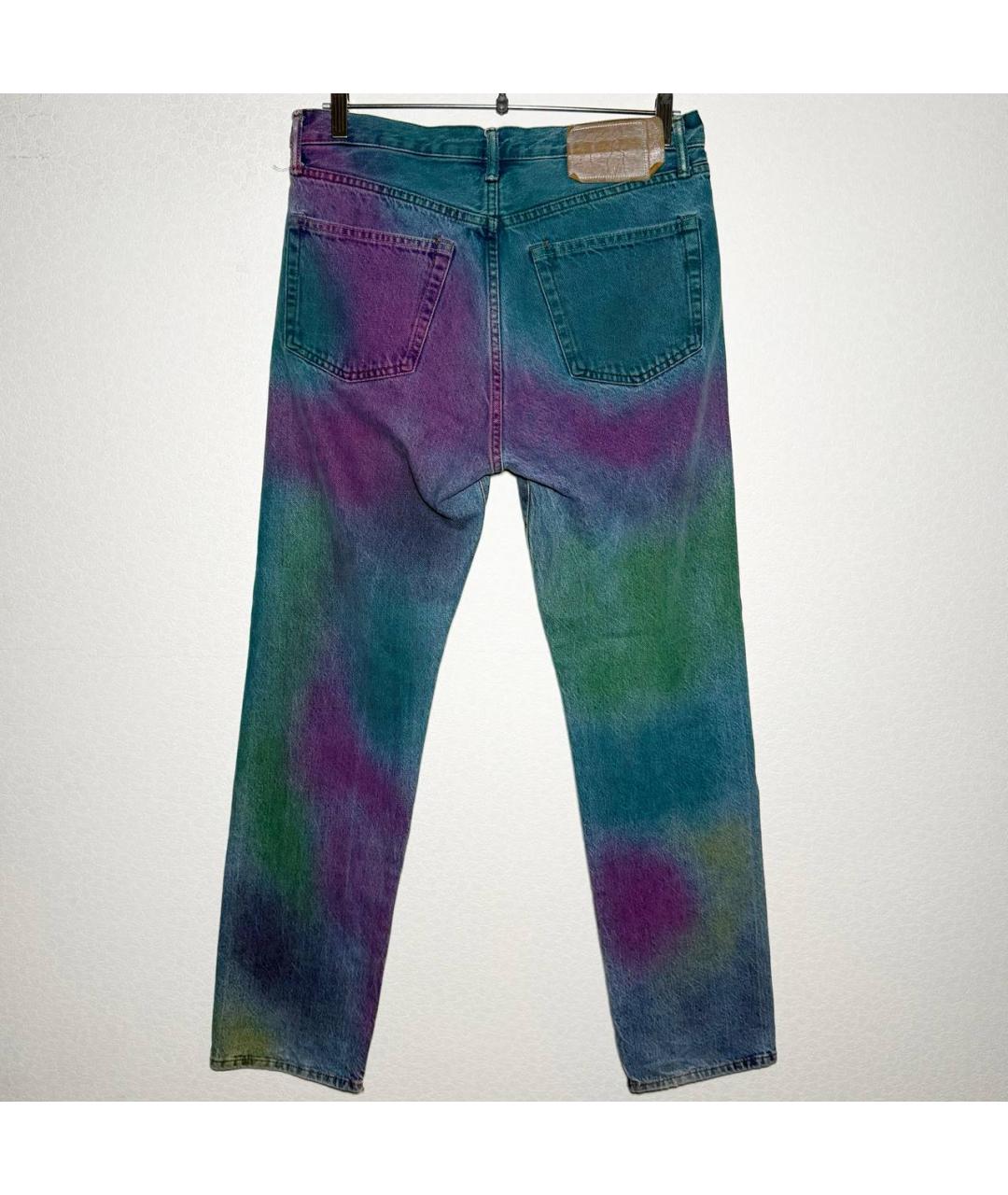 ACNE STUDIOS Синие прямые джинсы, фото 4
