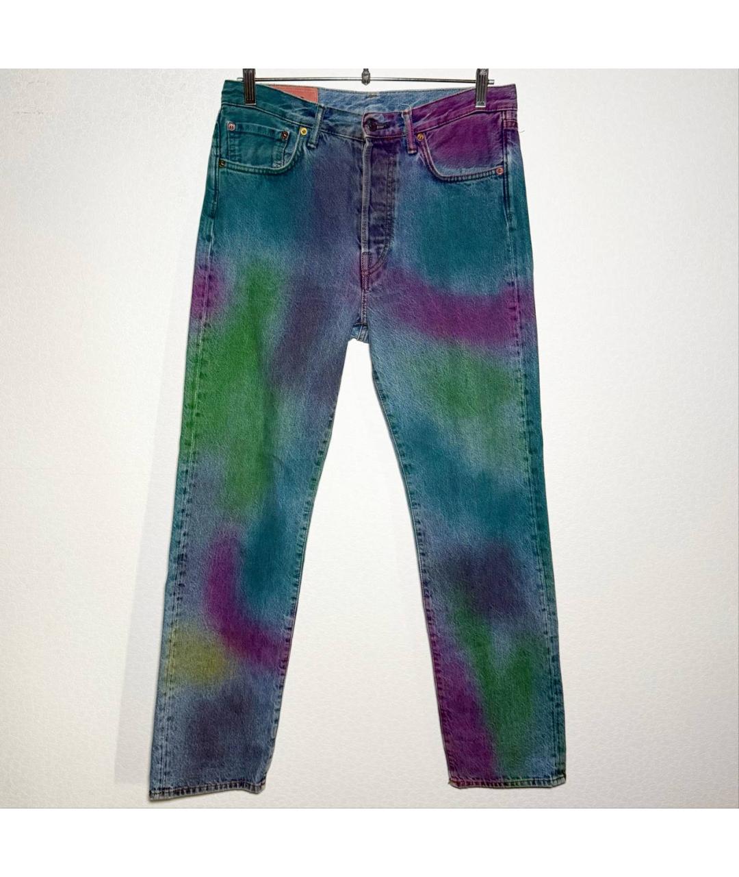 ACNE STUDIOS Синие прямые джинсы, фото 2